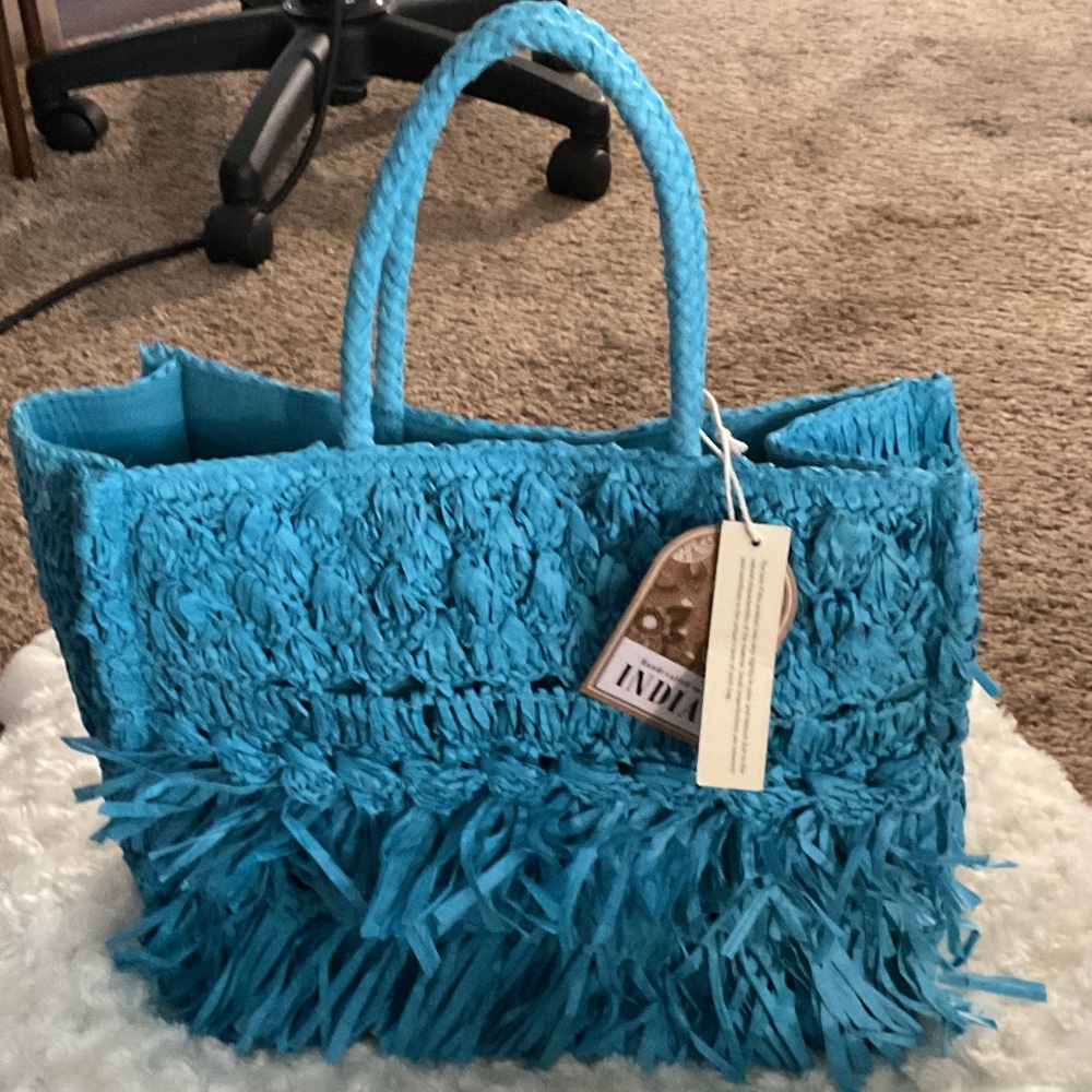 Teal Market Bag